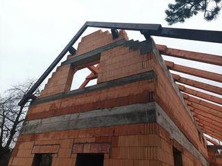 Výstavba střechy Běchovice